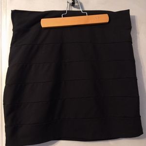 Bebe black mini skirt